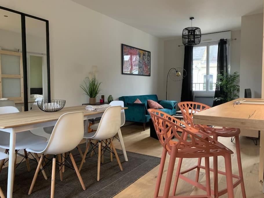 Appartements De Standing Centre Ville, Gare, Jardin,Terrasse เลอม็องส์ ภายนอก รูปภาพ