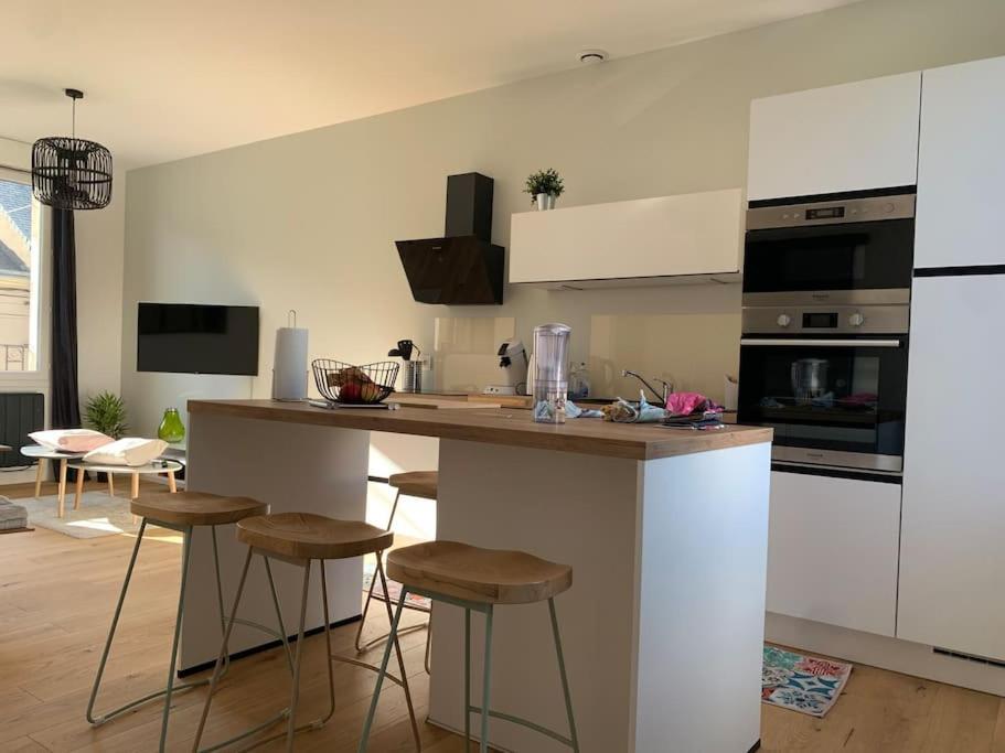 Appartements De Standing Centre Ville, Gare, Jardin,Terrasse เลอม็องส์ ภายนอก รูปภาพ