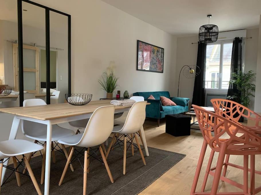 Appartements De Standing Centre Ville, Gare, Jardin,Terrasse เลอม็องส์ ภายนอก รูปภาพ