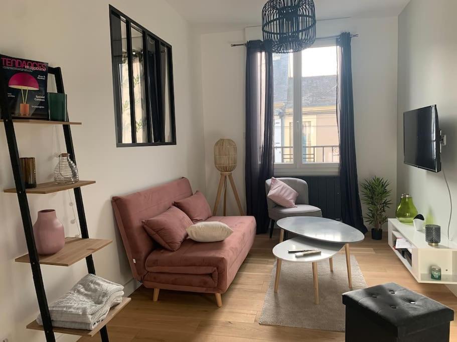 Appartements De Standing Centre Ville, Gare, Jardin,Terrasse เลอม็องส์ ภายนอก รูปภาพ
